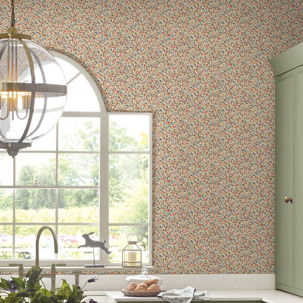 Devrons Grove Wallpaper - Terracotta - Laura Ashley - 127398Wallpaper199