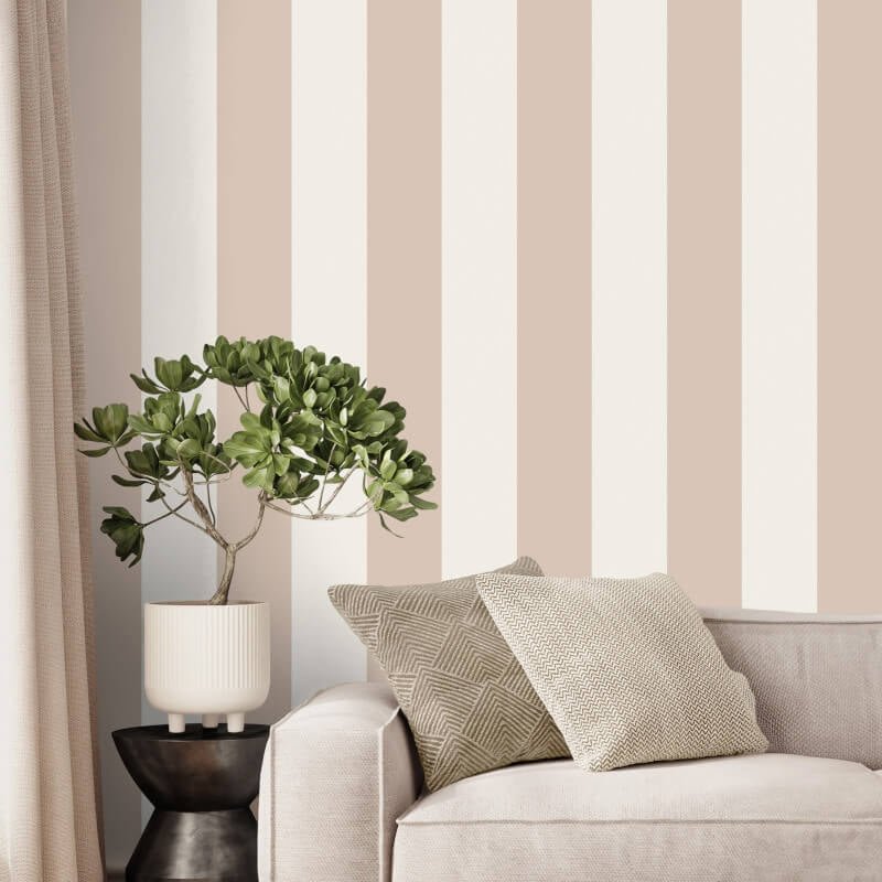 Distinctive Stripe Wallpaper - Pink - Fine Décor - FD43685Wallpaper199
