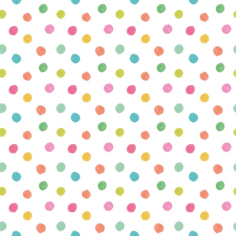Dotty Wallpaper - Juicy Fruit - Hoopla Walls - HWA1317WWallpaper199