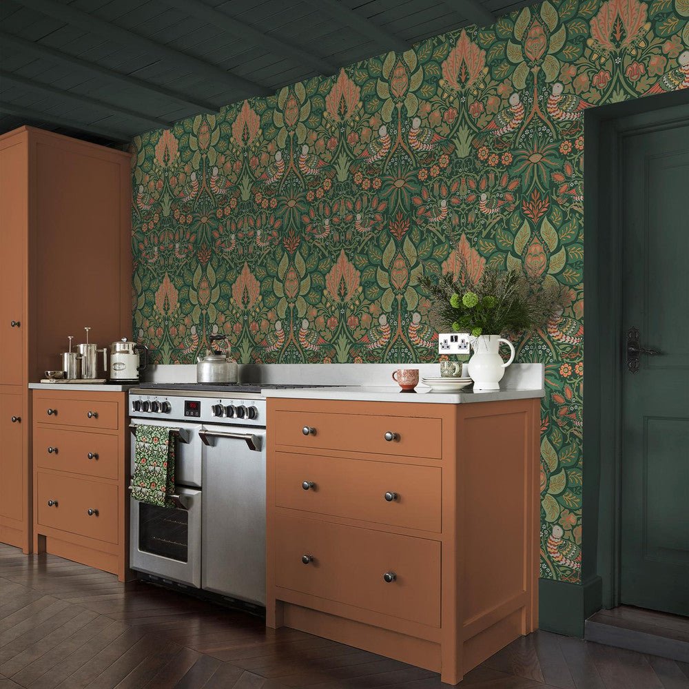 Dove & Rose Wallpaper - Woodland - 140480 - William MorrisWallpaper199