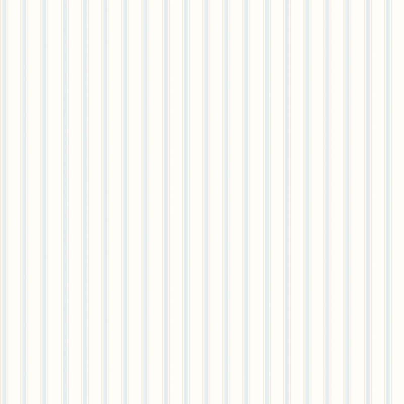 Elegance Chalk Stripe Wallpaper - Sky - Hoopla Walls - HWA1260WWallpaper199