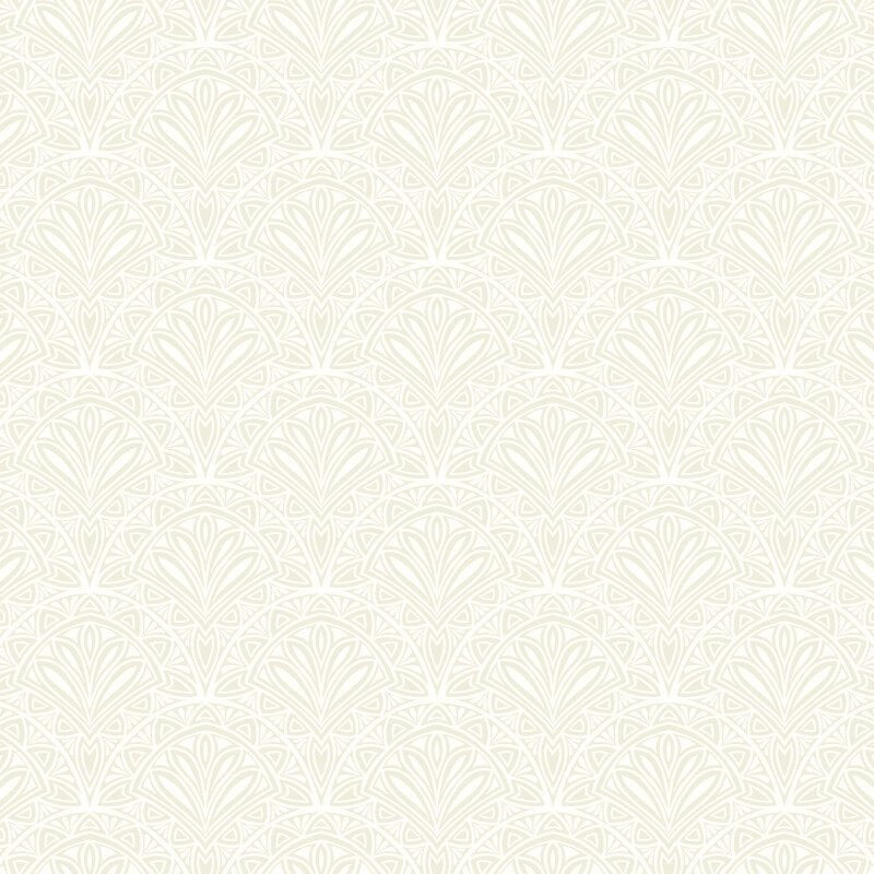 Elegance Ditsy Deco Fan Wallpaper - Sage - Hoopla Walls - HWA1269WWallpaper199