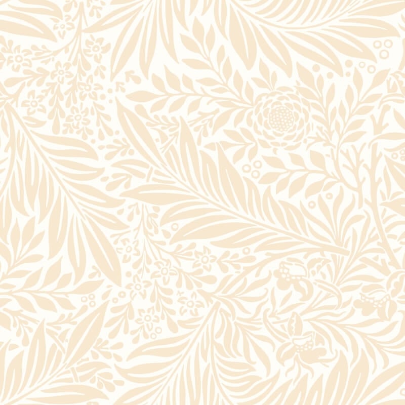 Elegance Leaf Vine Wallpaper - Butter - Hoopla Walls - HWA1235WWallpaper199