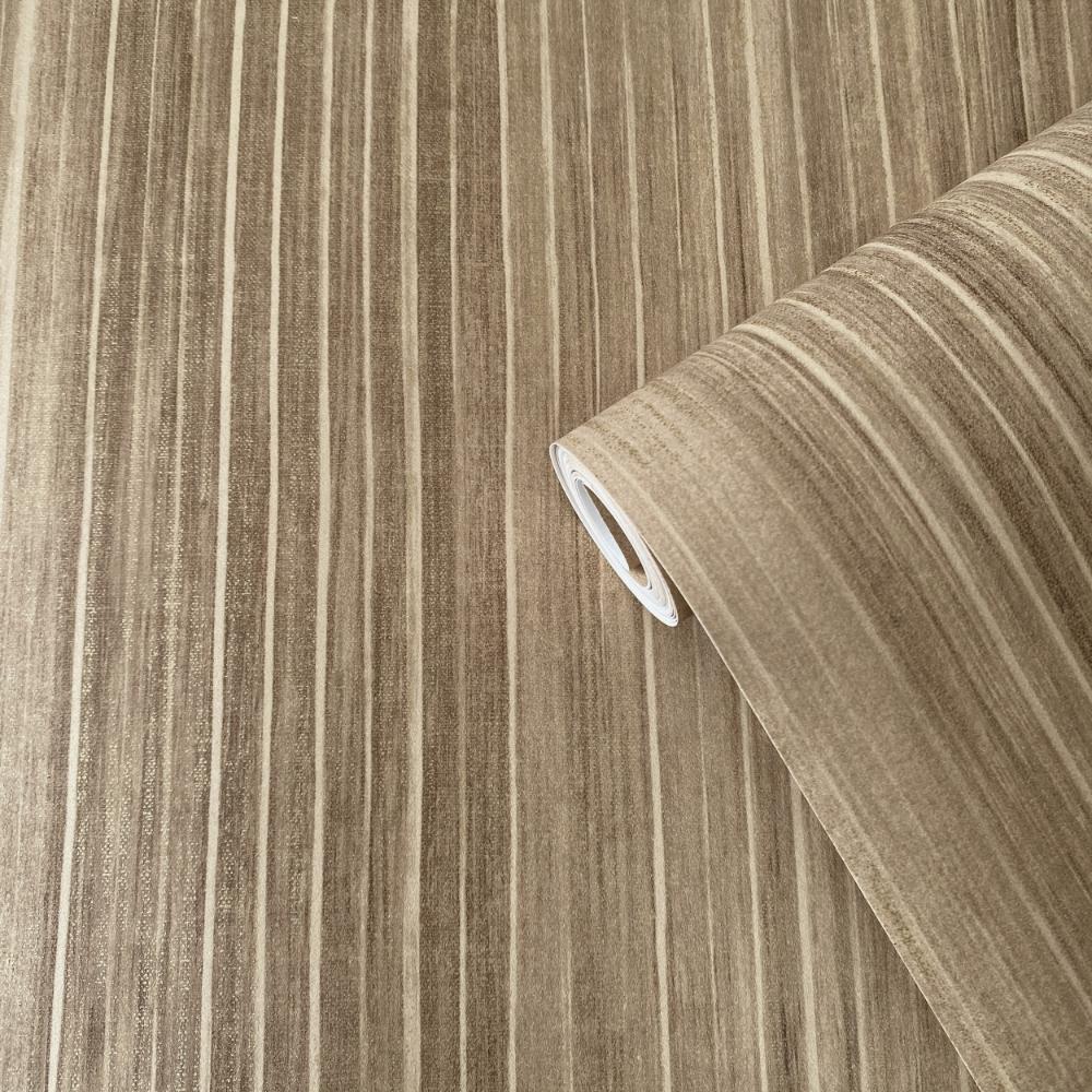 Elegance Vertical Stripe Wallpaper - Bronze Brown - Galerie - DWP0352 - 06Wallpaper199