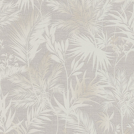 Emporium Jungle Wallpaper - Grey - Rasch - 704129Wallpaper199