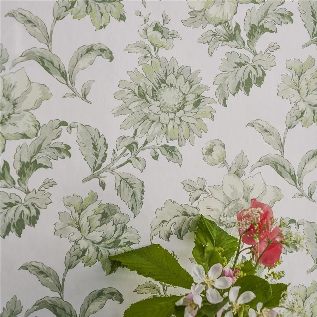 English Garden Floral Wallpaper - Willow - English Heritage - PEH0004/02Wallpaper199
