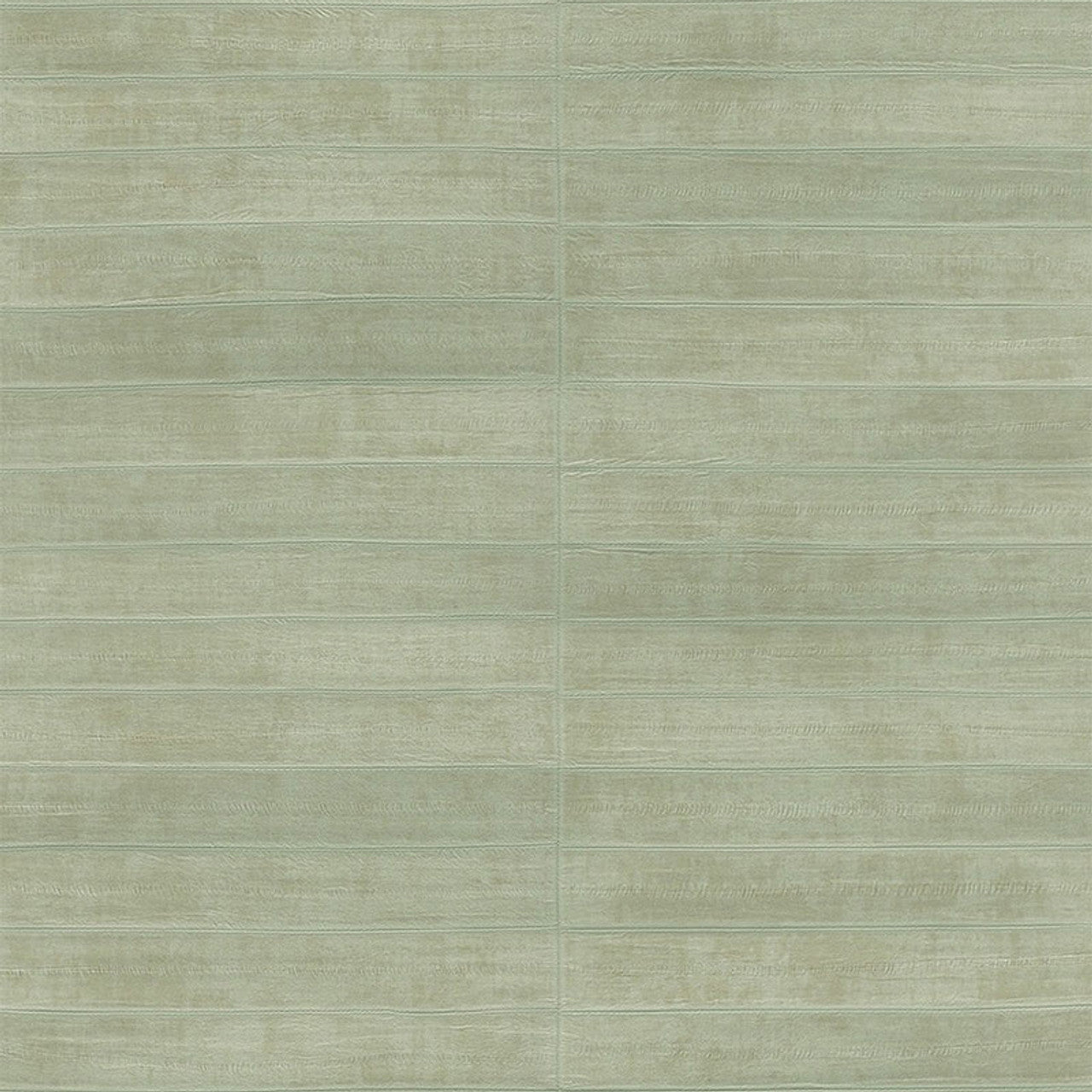 Faux Eel Skin Tile Panel Club Wallpaper - Sage Green - Rasch - 418484Wallpaper199