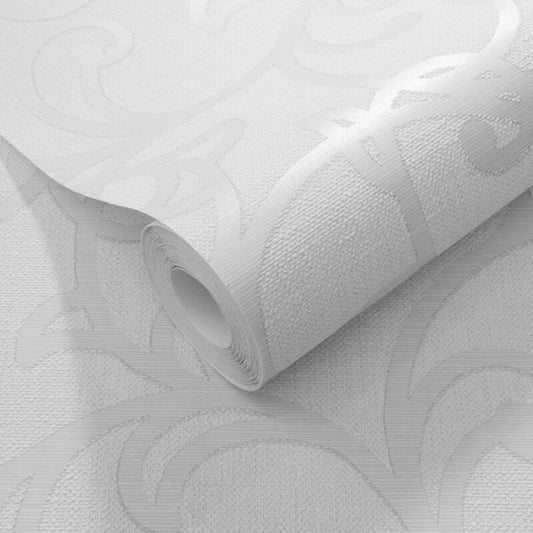 Forte Geometric Metallic Wallpaper - Grey - Erismann - 10467 - 31Wallpaper199