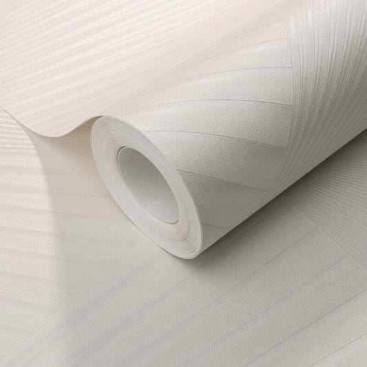 Gala 3D Effect Fan Metallic Wallpaper - White - Erismann - 10404 - 01Wallpaper199