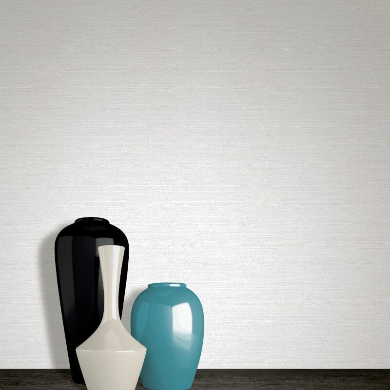 Harva Plain Texture Glitter Wallpaper - White - Muriva - L87500Wallpaper199