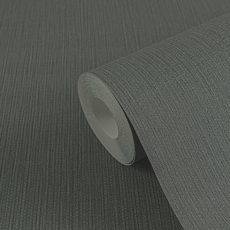 Hessian Texture Wallpaper - Black/Grey - Michalsky Living - 39986-1Wallpaper199