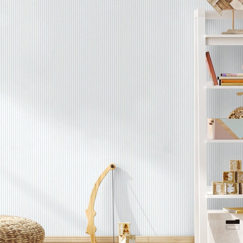 Jack N Rose Kinder Stripe Wallpaper - Light Blue - Grandeco - LL03049Wallpaper199