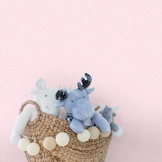 Jack N Rose Uni Kinder Plain Wallpaper - Pink - Grandeco - LL09052Wallpaper199