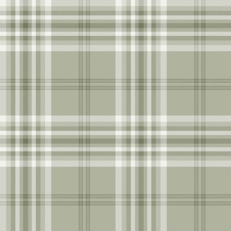 Kelso Check Wallpaper - Sage - Catherine Lansfield - 165526Wallpaper199