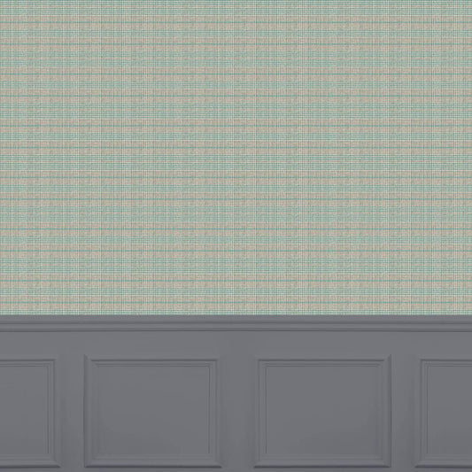 Kelty Wallpaper - Duck Egg - Voyage Maison - KELTY/WPO/DUCWallpaper199