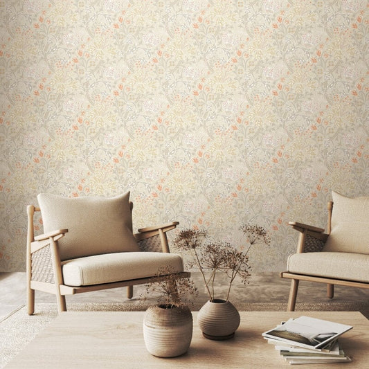 Lily Ogee Wallpaper - Natural Stone - Hoopla Walls - HWA1126WWallpaper199