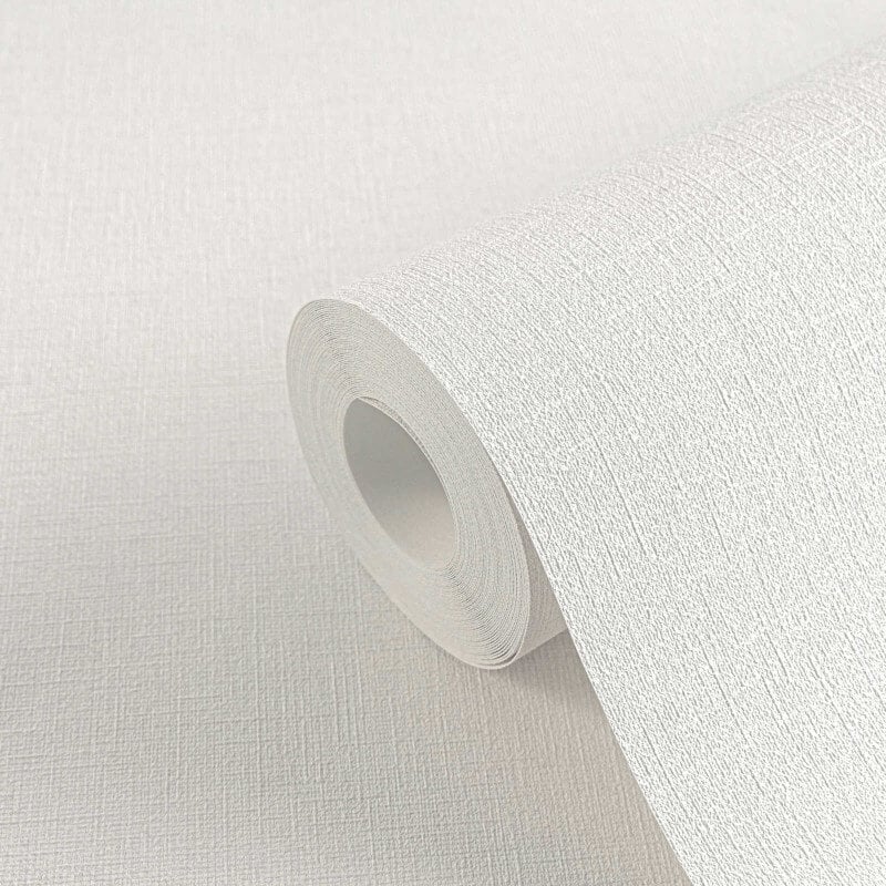 Linen Effect Texture Wallpaper - White - Michalsky Living - 39989-3Wallpaper199