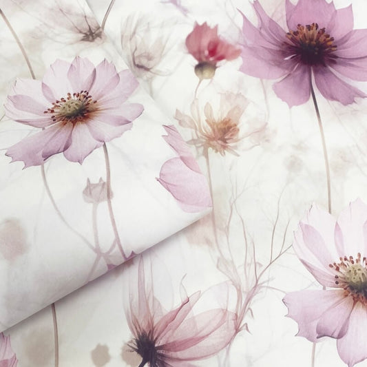 Lissa Flower Metallic Wallpaper - Pink - Muriva - 215501Wallpaper199