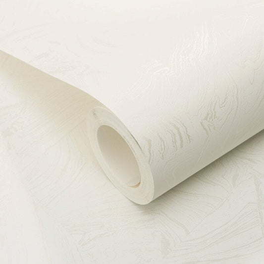Madoc Marble Abstract Metallic Wallpaper - White - Erismann - 10358 - 01Wallpaper199