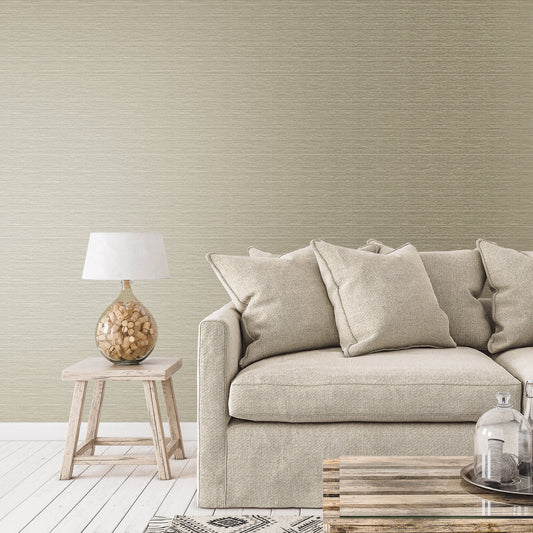 Metallic FX Woven Wallpaper - Taupe - Galerie - W78202Wallpaper199