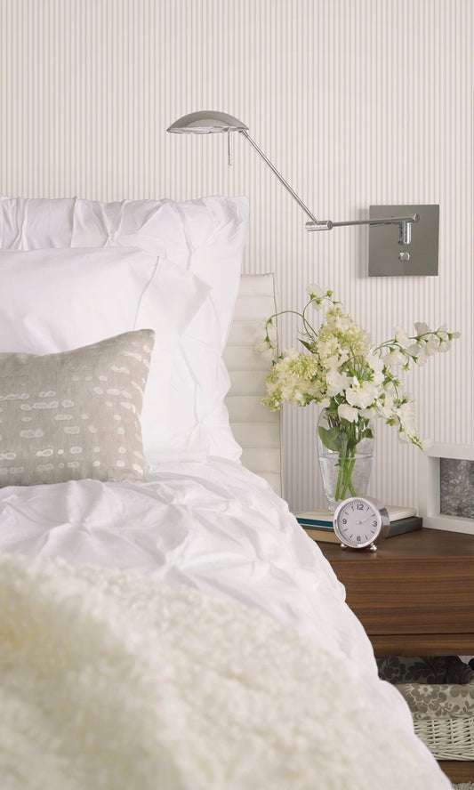 Miniatures 2 Double Stripe Wallpaper - Sheen Beige - Galerie - G67926Wallpaper199