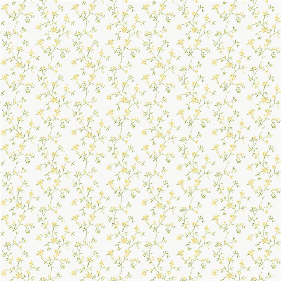 Miniatures 3 Blossom Branch Wallpaper - Yellow - Galerie - G68702Wallpaper199