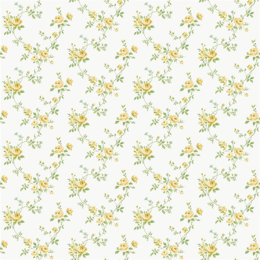 Miniatures 3 Multi Floral Trail Wallpaper - Yellow - Galerie - G68732Wallpaper199