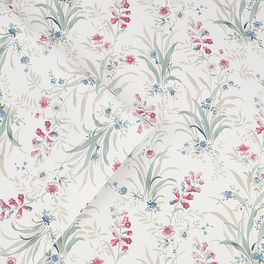 Mosedale Posy Wallpaper - Soft Natural - Laura Ashley - 122750Wallpaper199