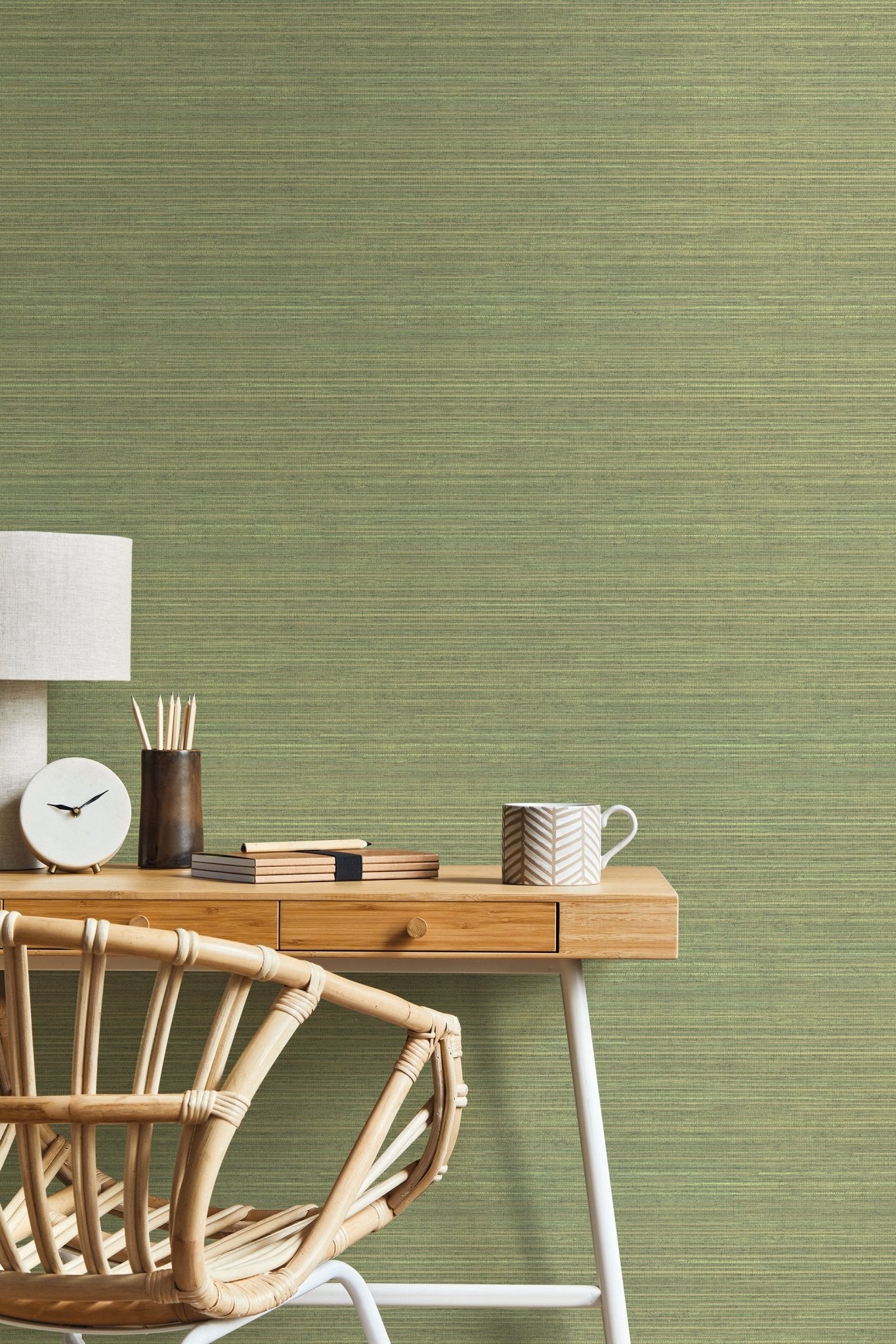 Natural FX 2 Seagrass Wallpaper - Green - Galerie - G45422Wallpaper199