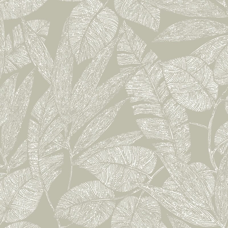 Omaru Lorena Leaves Wallpaper - Sage - Grandeco - A69501Wallpaper199