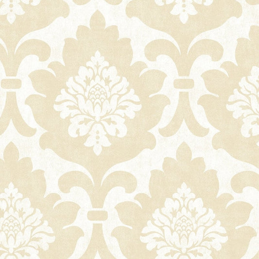 Osbourne Damask Wallpaper - Gold - SK Filson - DE41834Wallpaper199