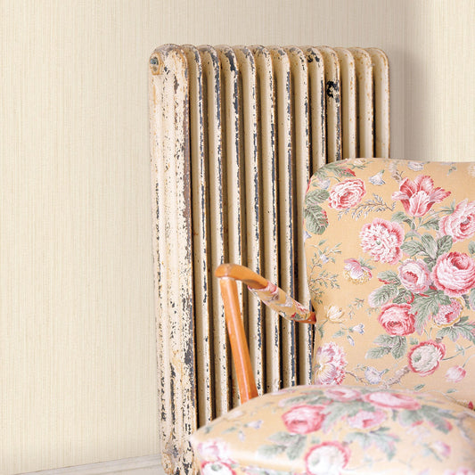 Palazzo Plain Wallpaper - Cream - Galerie - G67652Wallpaper199