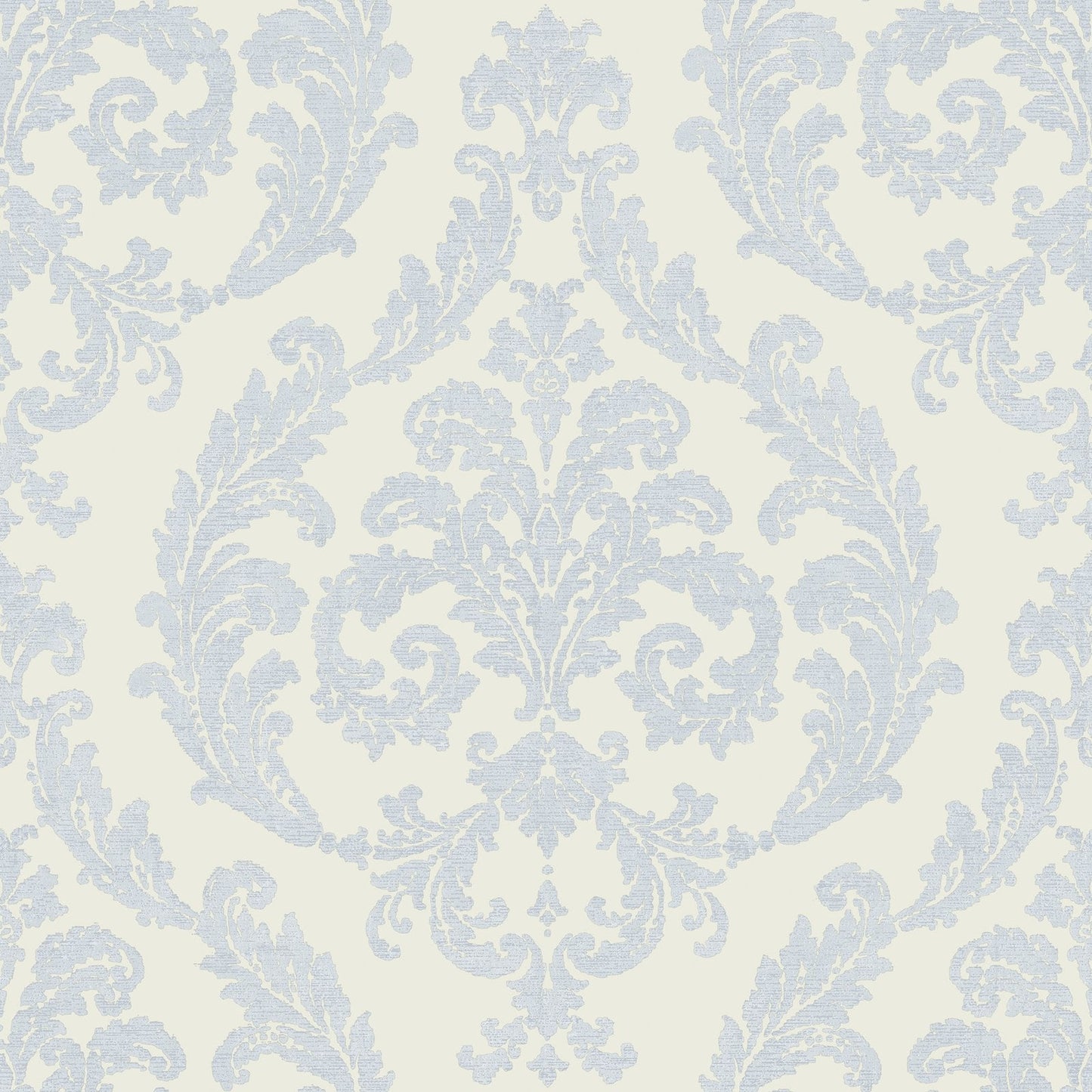 Palazzo Silk Damask Wallpaper - Blue / White - Galerie - G68677Wallpaper199