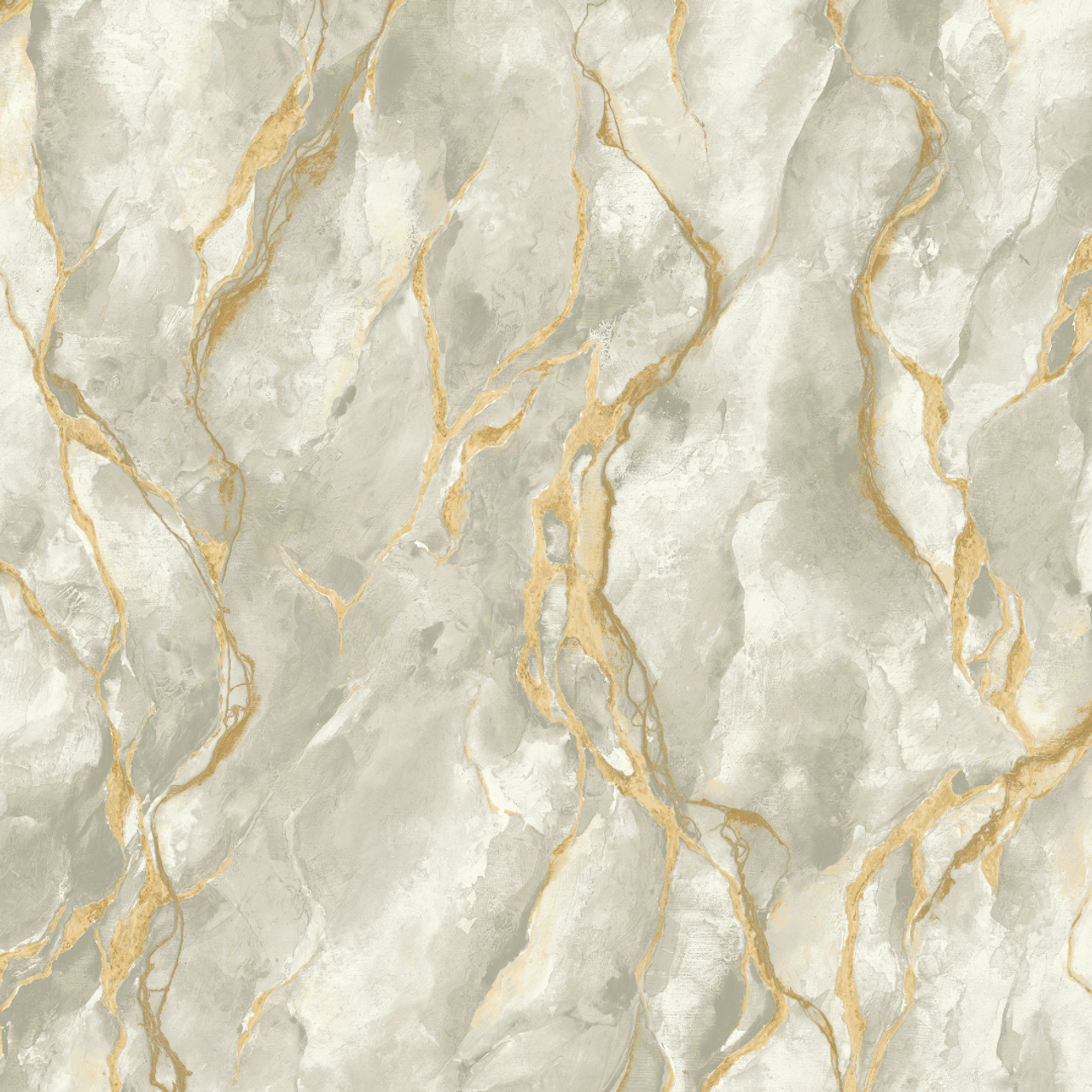 Pandora Vasari Wallpaper - Grey & Gold - Rasch - 400129Wallpaper199