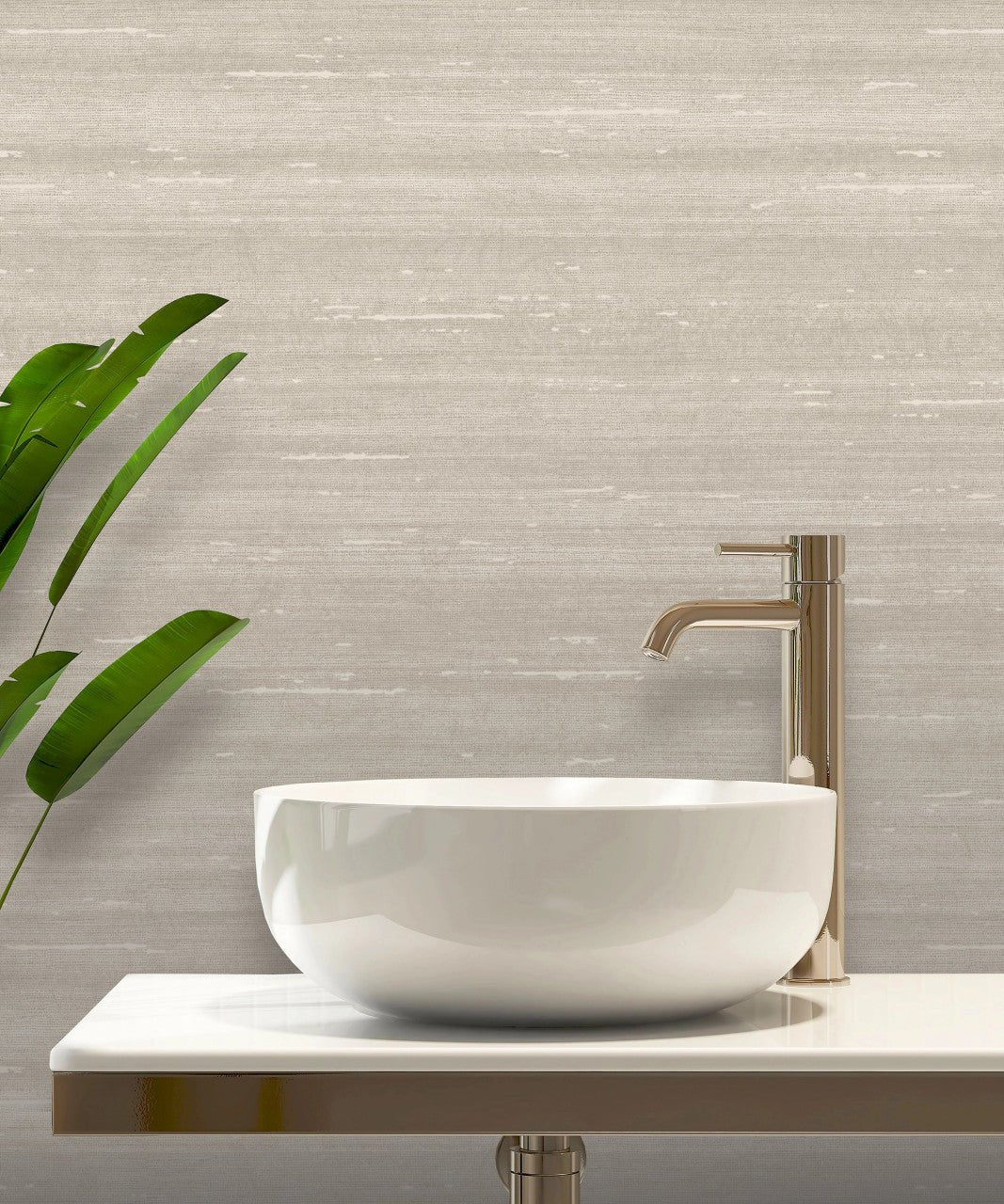 Paradise Silk Vasari Wallpaper - Taupe - Rasch - 539684Wallpaper199