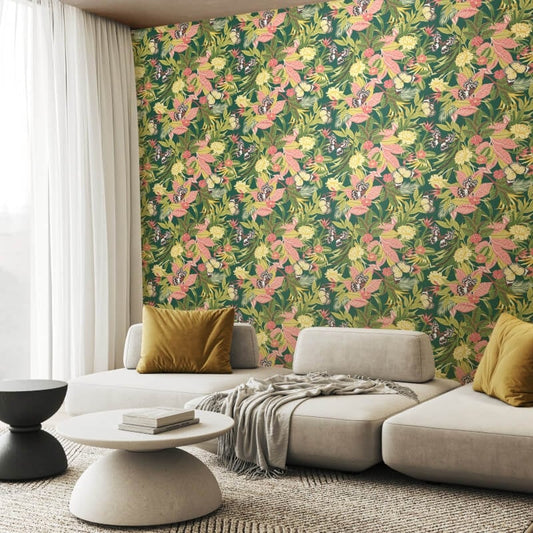 Paradise Wallpaper - Forest Mix - Hoopla Walls - HWA1193WWallpaper199