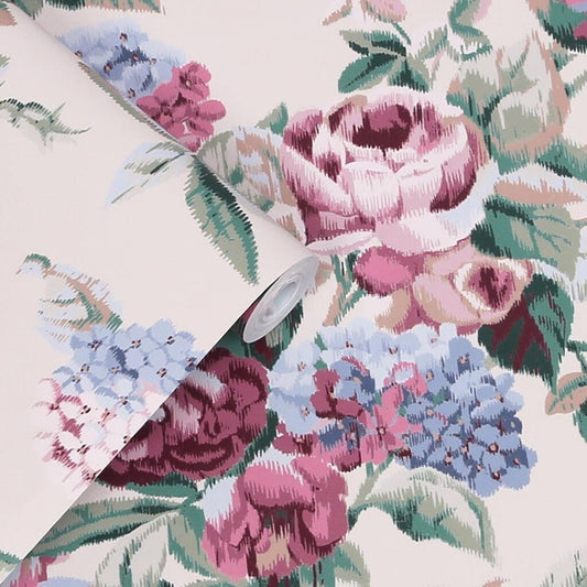 Pembrey Wallpaper - Hazelnut - Laura Ashley - 118469Wallpaper199