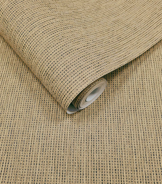 Pique Wallpaper - Beige / Black - Holden Décor - 66131Wallpaper199