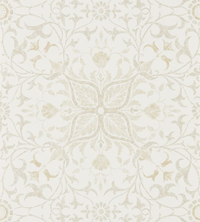 Pure Net Ceiling Wallpaper - Cream/Eggshell - 216038 - Morris & CoWallpaper199