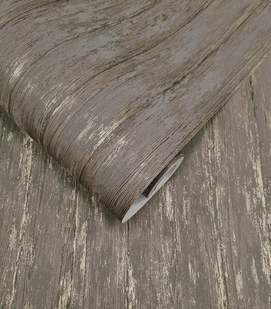 Sapele Wallpaper - Charcoal - Holden Décor - 66150Wallpaper199