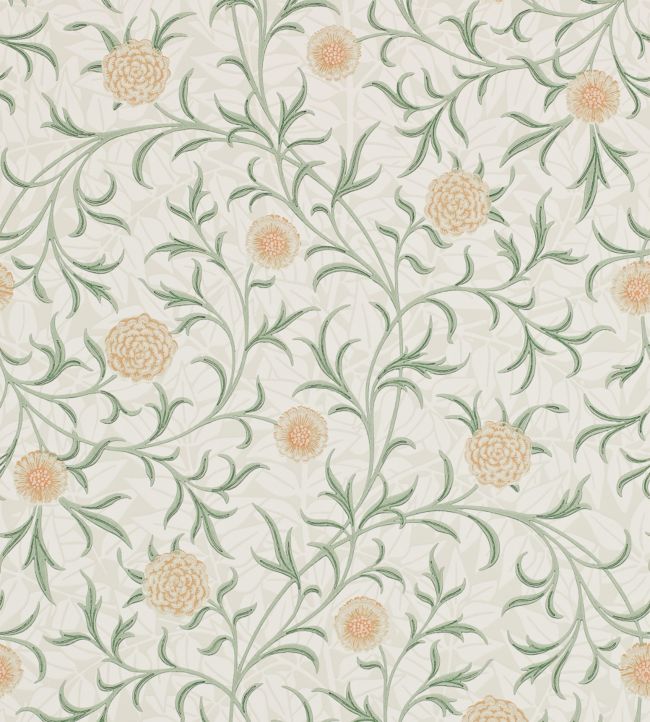 Scroll Wallpaper - Thyme/Pear - 210365 - Morris & CoWallpaper199