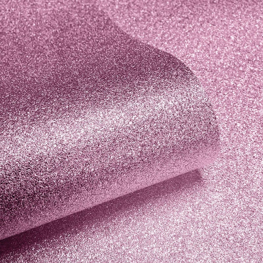 Sparkle Plain Glitter Wallpaper - Soft Pink - Muriva - 601530Wallpaper199