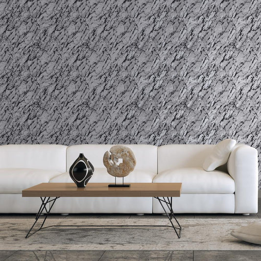 Special FX Special Marble Wallpaper - Silver / Grey / Black - Galerie - G68096Wallpaper199