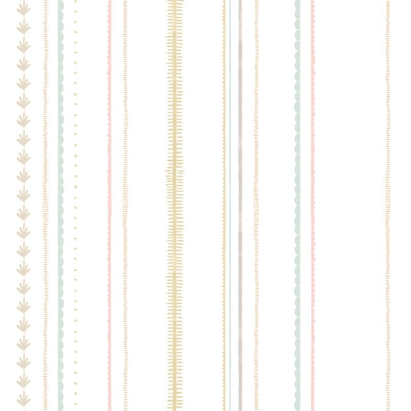 Textured Stripe Wallpaper - Dolly Mixtures - Hoopla Walls - HWA1322WWallpaper199