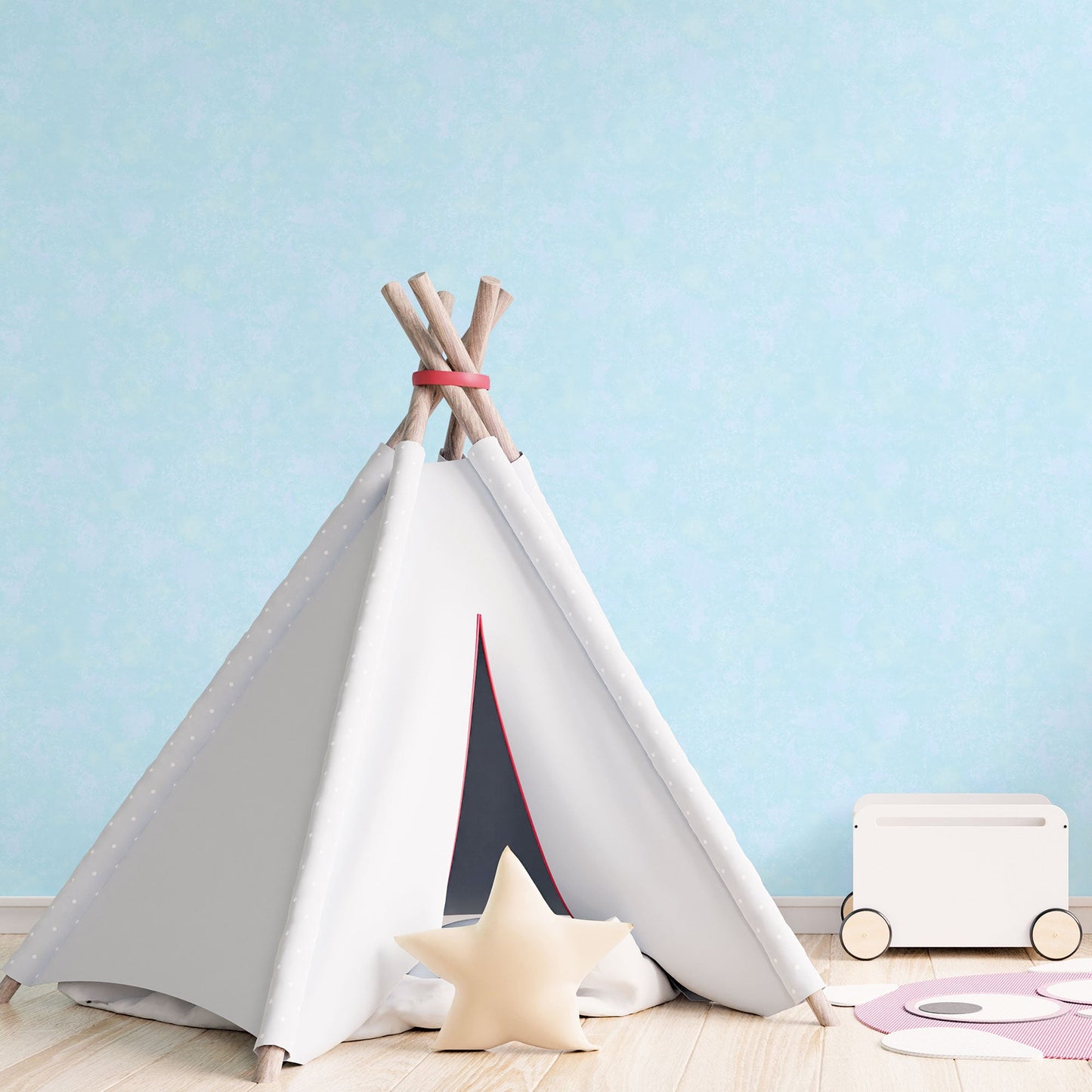 Tiny Tots 2 Baby Texture Wallpaper - Turquoise / Purple / Glitter - Galerie - G78355Wallpaper199