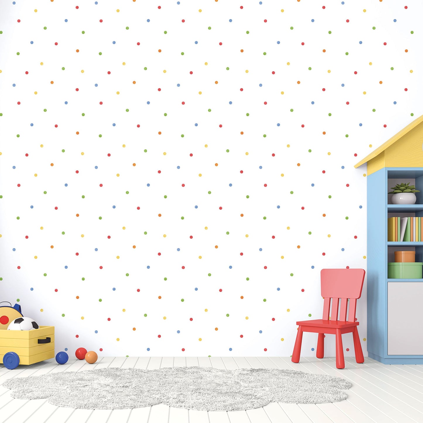 Tiny Tots 2 Dots Wallpaper - Primary - Galerie - G78367Wallpaper199