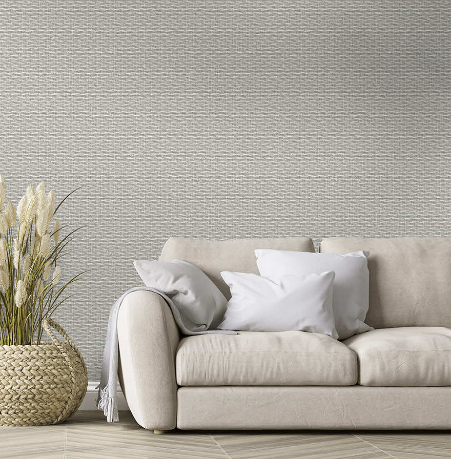 Twill Weave Wallpaper - Grey - Holden Décor - 75981Wallpaper199