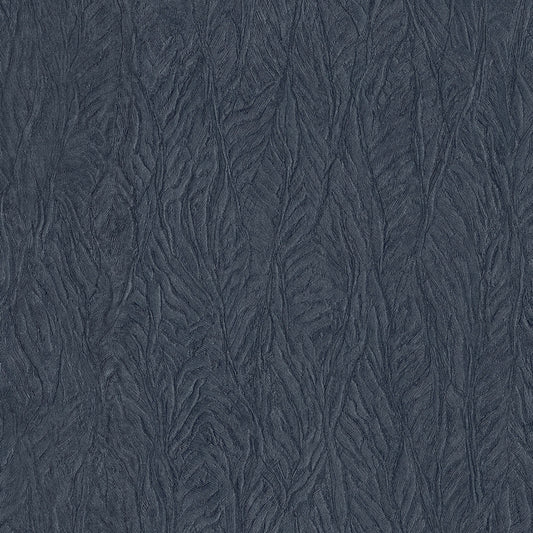 Utopia Leaf Emboss Wallpaper - Blue - Galerie - G67812Wallpaper199