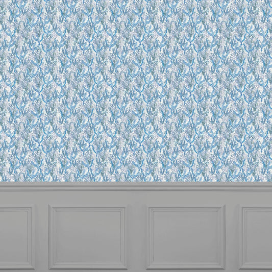 Valetta Wallpaper - Cobalt - Voyage Maison - VALETTA/WPO/COBWallpaper199