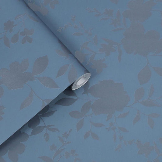 Westbourne Wallpaper - Midnight Blue - Laura Ashley - 118484Wallpaper199